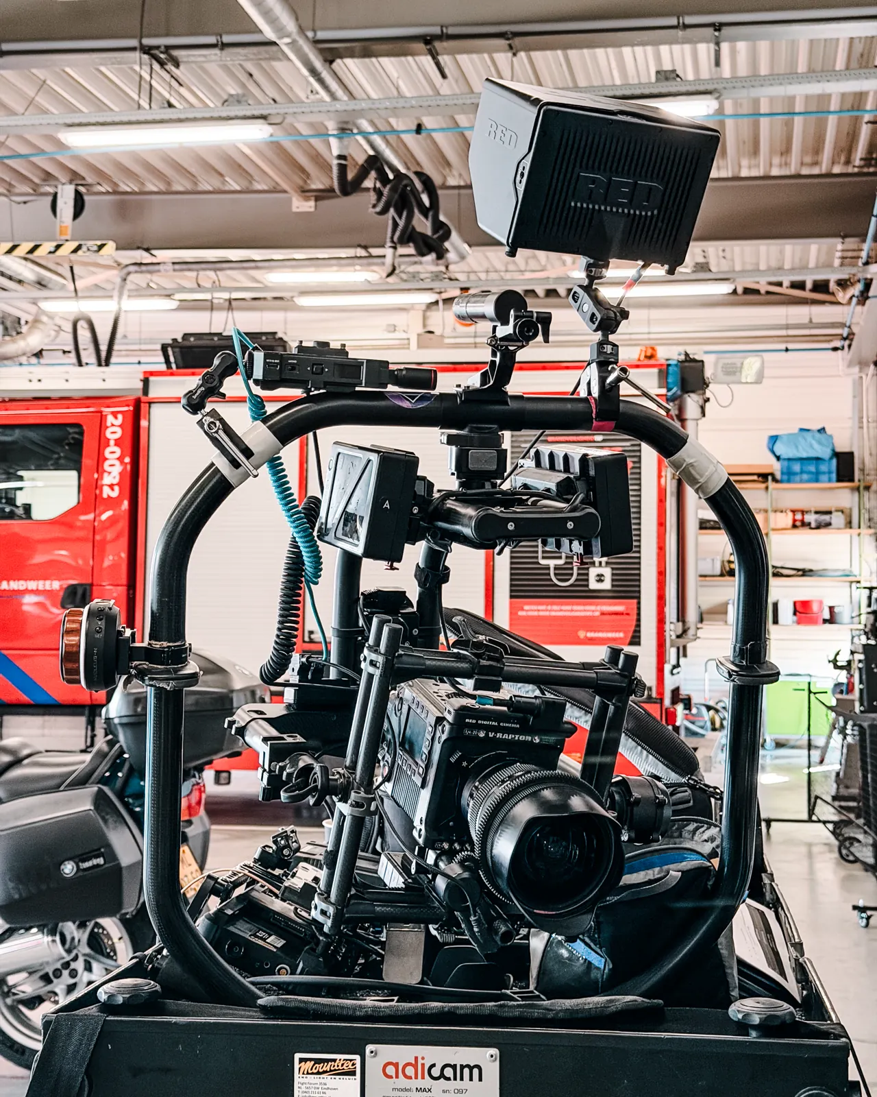RED V-Raptor op de Freefly MōVI Pro